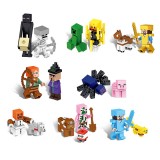 wholesale - Minecraft Building Block Toys 17Pcs Mini Figures Set XL03
