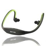 Wholesale - Stylish Sport Headphone Mp3 Player with 2GB Memory Black + Green