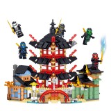 wholesale - Ninjago The Temple Building Blocks Mini Figure Toys 802Pcs Set RZ001
