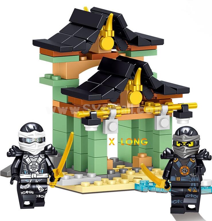 Ninjago Lego Compatible Temple Building Blocks 770Pcs Set 31032