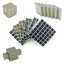 5MM 1000Pcs Set Magnetic Cubes Buckycubes Neocube Silver