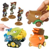 wholesale - Plants vs Zombies Pull-back Shooting Toys Cob Cannon / Coconut Cannon / Carrot Launcher in Gift Box