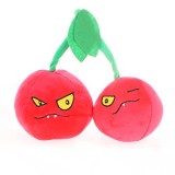 wholesale - Plants vs Zombies Plush Toy Twin Cherry Bomb 28CM/11" Tall (Large Size)
