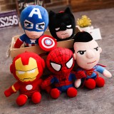 wholesale - 5Pcs Set Marvel's The Avengers Super Heroes Plush Toys Stuffed Dolls 25cm/10Inch
