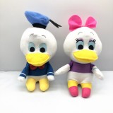 Wholesale - Donald Fauntleroy Duck and Daisy Duck Plush Toys Stuffed Dolls 2Pcs Set 18cm/7Inch