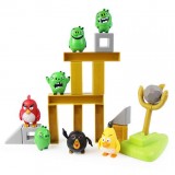 wholesale - Angry Birds Movie Building Blocks Shooting Toys 3 Birds 4 Pigs Set