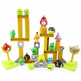 wholesale - Angry Birds Classical Space Version Building Blocks Shooting Toys 9 Birds 9 Pigs Set