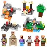 wholesale - MineCraft Lego Compatible Building Blocks Mini Figure Toys Underground Rocks XL30076