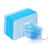 wholesale - 50Pcs Set Disposable Face Masks 3 Layers Anti-Dust and Flu Masks for Virus Protection