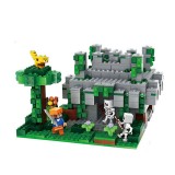 wholesale - MineCraft Building Blocks Mini Figure Toys The Jungle Temple 598Pcs Set