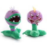 wholesale - Plants VS Zombies Plush Toy 2pcs Set - Chomper (Open Mouth) and Chomper (Close Mouth) 18cm/7inch