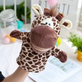 wholesale - Nici Cartoon Animal Hand Puppet Plush Toy - Giraffe