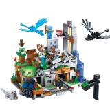 wholesale - MineCraft Lego Compatible Building Block Toys Machine-operated Cave 865Pcs in Bucket SX1013