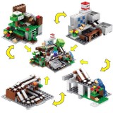 wholesale - Minecraft The Mine Cave Building Kit Blocks Mini Figures Toys 30090