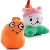 Wholesale - Plants vs Zombies 2 Series Plush Toy 2pcs Set - Cattail 15cm/6inch and Chili Bean 18cm/7inch