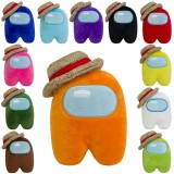 wholesale - 12Pcs Among Us Plush Toys Stuffed Dolls with Hats for Game Fans 10cm/4Inch Tall