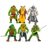 wholesale - 6Pcs Teenage Mutant Ninja Turtles Action Figures Mini PVC Toys 2nd Version 5cm/2Inch