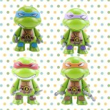 wholesale - 4Pcs Teenage Mutant Ninja Turtles Figure Toys Action Figures 7cm/2.75Inch Tall