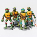 wholesale - 4Pcs Teenage Mutant Ninja Turtles Action Figures PVC Figure Toys Play Set 16cm/6.3inch Tall
