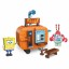 SpongeBob SquarePants Lego Compatible The Krabby Patty Base Building Blocks Mini Figure Toys 030222