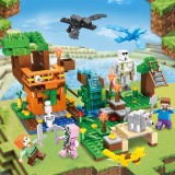 wholesale - Minecraft The Tree House Garden Building Blocks Mini Figure Toys Kit 30085