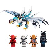 wholesale - Ninjago Compatible The Lighting Hawk Building Blocks Mini Figure Toys 504Pcs 76021