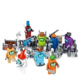 wholesale - 8-In-1 Set Among Us Building Blocks Mini Figure Toys DLP9128