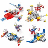 wholesale - Ultraman Building Blocks Mini Figure Toys 4Pcs Set GM196