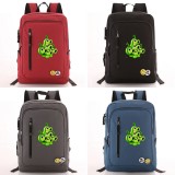 Wholesale - Plants Vs Zombies Tri-peashooter Backpacks Shoulder Rucksacks Schoolbags 16Inch