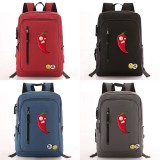 Wholesale - Plants Vs Zombies Jalapeno Laptop Backpacks Shoulder Rucksacks Schoolbags 16Inch