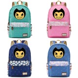 Wholesale - Bendy and the Ink Machine Backpacks Canvas Schoolbags for Kids 16Inch D