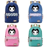 Wholesale - Bendy and the Ink Machine Backpacks Canvas Schoolbags for Kids 16Inch E