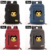 Wholesale - Bendy and the Ink Machine Laptop Backpacks Shoulder Rucksacks Schoolbags 16Inch B