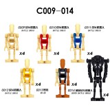wholesale - Star Wars Battle Droids Block Mini Figure Toys 24Pcs Set C009-014
