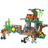 Wholesale - MineCraft The Cave Exploration Blocks Mini Figure Toys 244Pcs Set SX1028