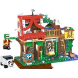 Wholesale - MineCraft The Panda House Blocks Mini Figure Toys 257Pcs Set SX1037