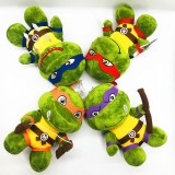 wholesale - 4Pcs Set Teenage Mutant Ninja Turtles Plush Toys Stuffed Doll 25cm/10Inch Tall