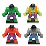 wholesale - Marvel Super Hero Hulk Block Mini Figure Toys 4Pcs Set EG18004 