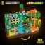 MineCraft The Forest Cave Building Blocks Mini Figures Toys with LED Light 866Pcs NO.679