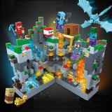 Wholesale - MineCraft The Mine Cave Building Blocks Mini Figures Toys with LED Light 858Pcs NO.682