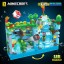 MineCraft The Underwater City Building Blocks Mini Figures Toys with LED Light 898Pcs NO.696