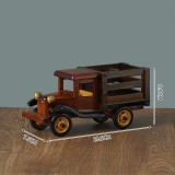 Wholesale - 8 Inches Handmade Wooden Retro Classic Truck Models Decrations