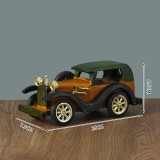 Wholesale - 8 Inches Handmade Wooden Retro Classic Reproduction Car Models Decrations Green