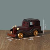 Wholesale - 6 Inches Handmade Wooden Retro Classic Reproduction Car Models Decrations