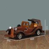 Wholesale - 12 Inches Handmade Wooden Retro Classic Reproduction Car Models Decrations