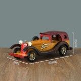 Wholesale - 15 Inches Handmade Wooden Retro Classic Reproduction Car Models Decrations C