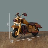 Wholesale - 10 Inches Handmade Wooden Retro Classic Motocycle Models Decrations B
