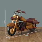 Wholesale - 14 Inches Handmade Wooden Retro Classic Motocycle Models Decrations B