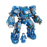 wholesale - Mech Armor Iron Man Block Figure Toys Building Toy Set 602 Pieces MK38