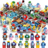 Wholesale - Among Us Space Ship Workspace Building Kits Blocks Mini Figure Toys 982Pcs Set 82300